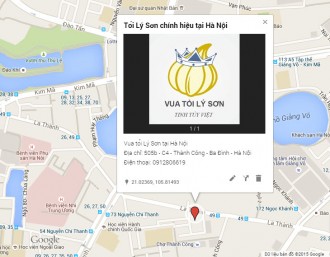Điểm bán tỏi Lý Sơn chính hiệu tại Hà Nội